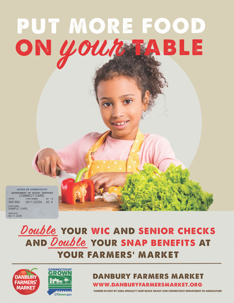Put more food on your table with double SNAP & WIC benefits