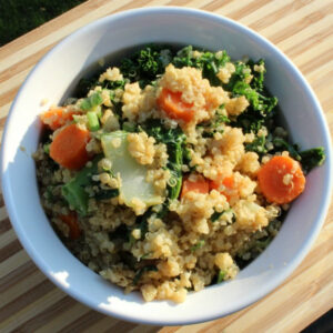 SNAP4CT Healthy Vegetable Fried Quinoa