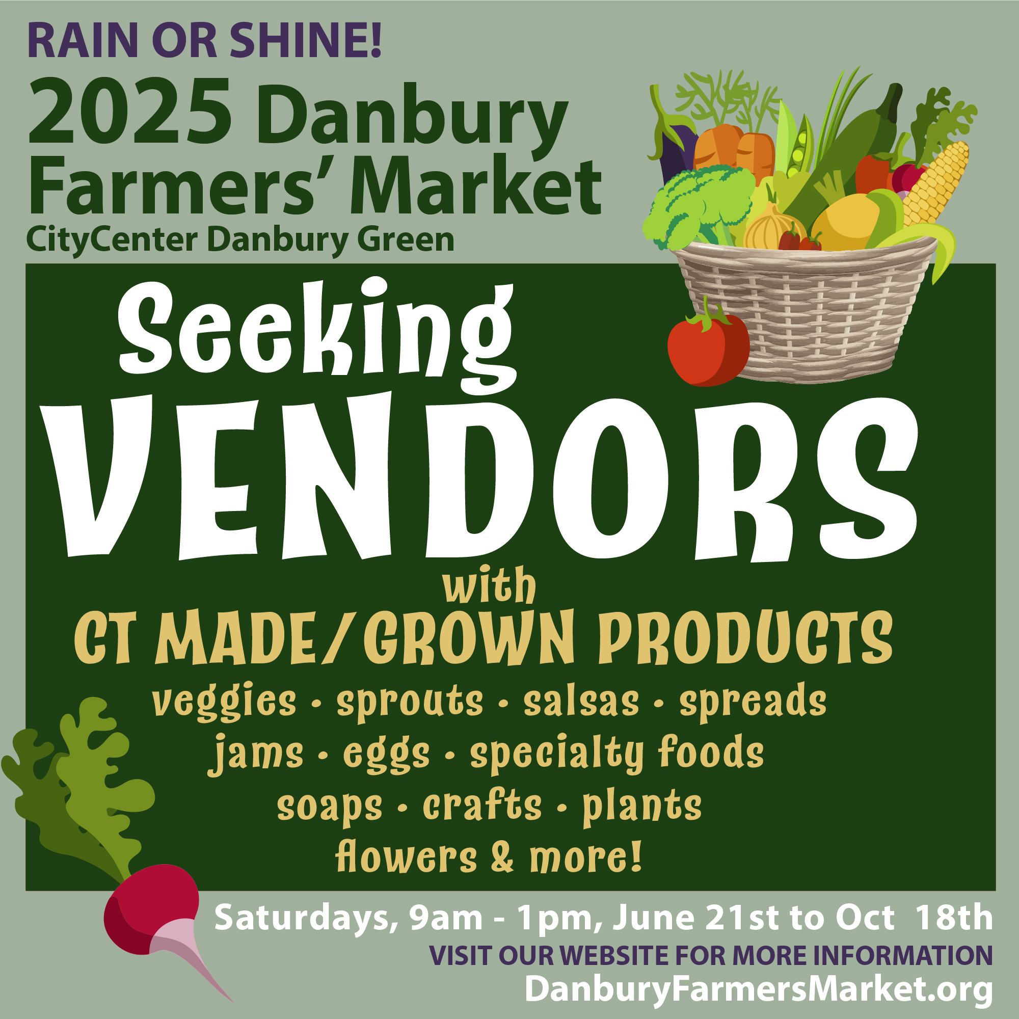 Seeking Vendors - Danbury Farmers' Market